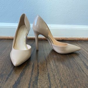 Jessica Simpson patent leather pumps